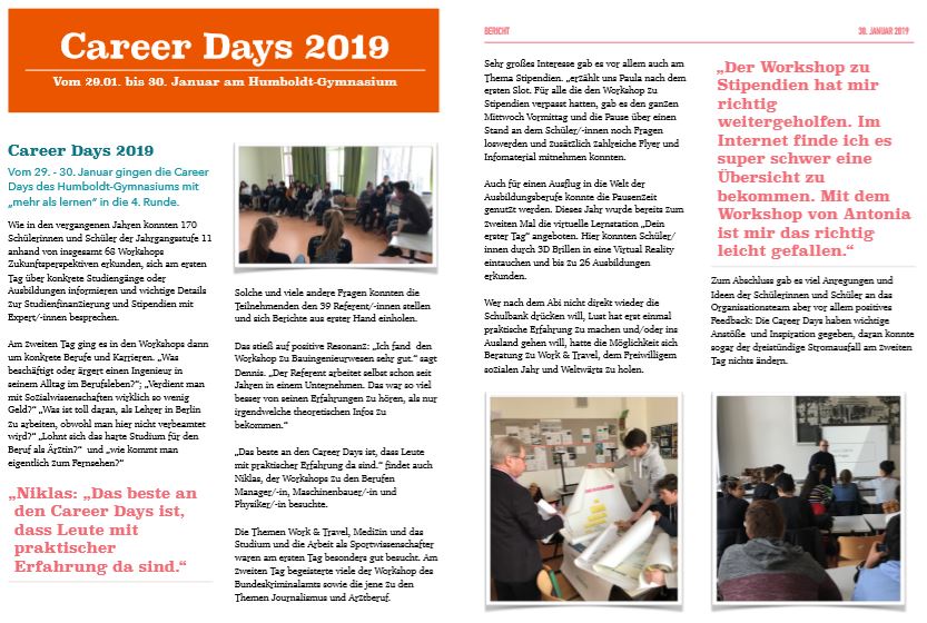 Career Days 2019