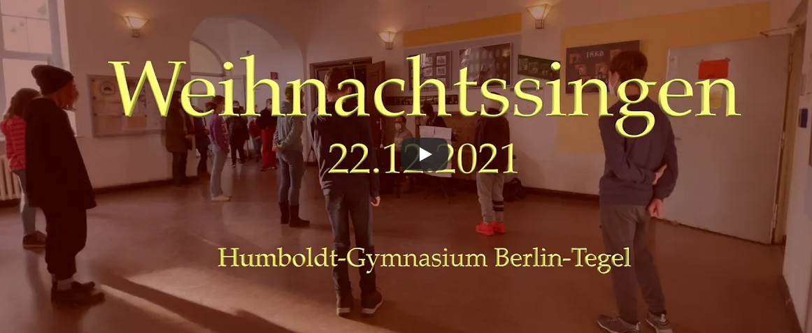 Das besondere Weihnachtssingen 2021